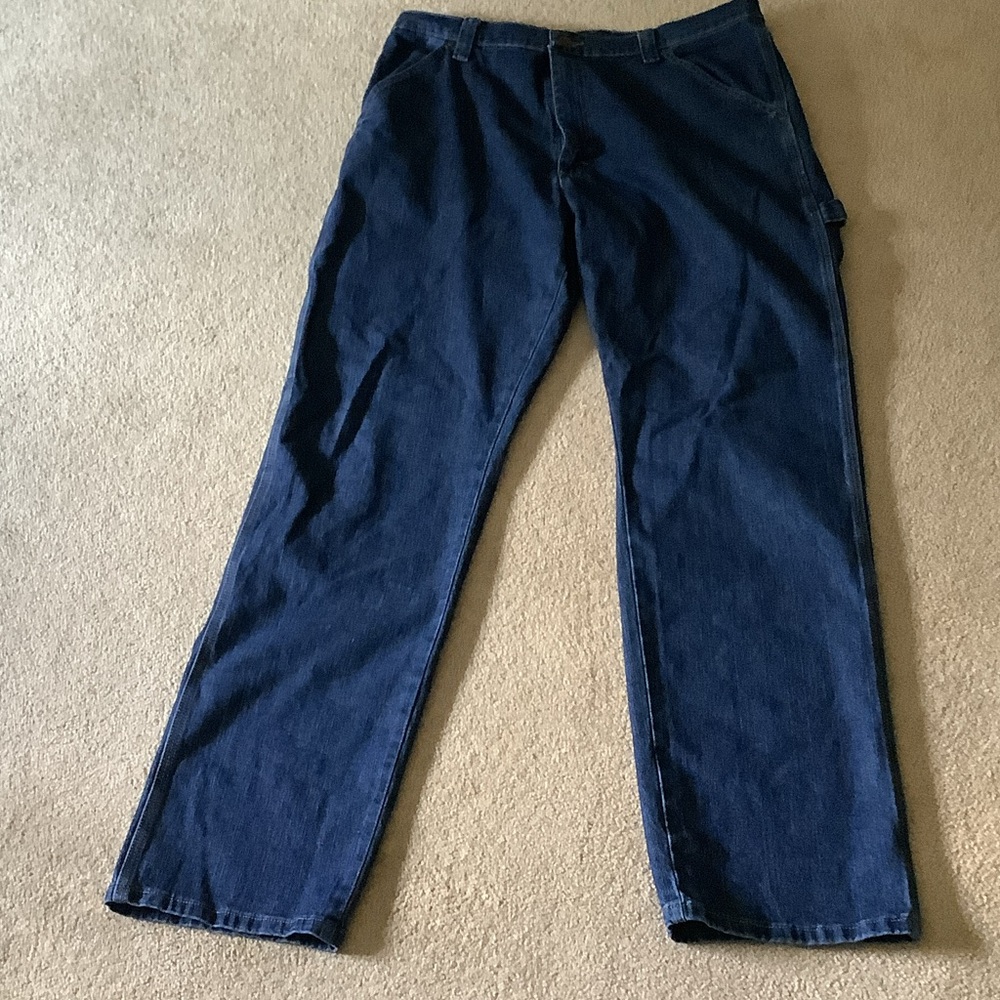 Wrangler Men's Relaxed Carpenter Jeans - Dark Blue